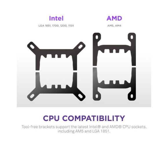 NZXT - Kraken Plus 240 RGB V2 vodeno hlađenje crno (RL-KR240-B2) _8