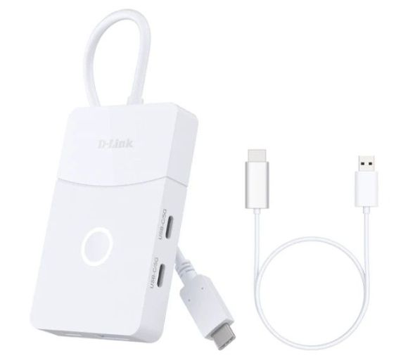 D-Link - D-link 5-in-1 USB-C Hub Wireless HDMI DUP-501_0