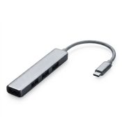 E-GREEN - USB 3.1 tip C - HUB (3 port USB 3.0 + 1port fast ethernet 