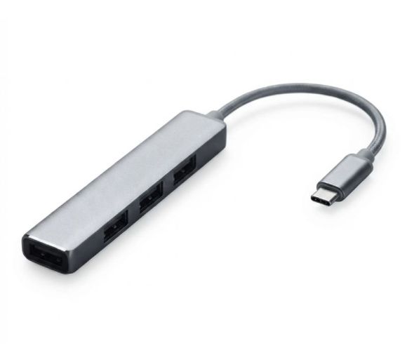 E-GREEN - USB 3.1 tip C - HUB (3 port USB 3.0 + 1port fast ethernet _0