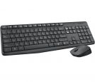 Logitech - Logitech MK235 Wireless Desktop USB Gray US_small_0