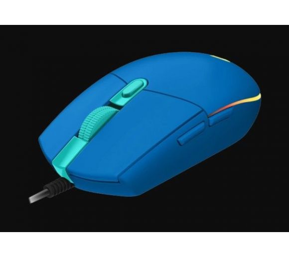 Logitech - Logitech G102 Lightsync Gaming Wired Mouse, Blue USB_0