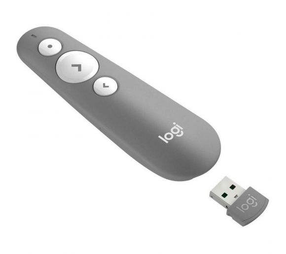 Logitech - Logitech R500 Wireless Presenter Mid Gray_0