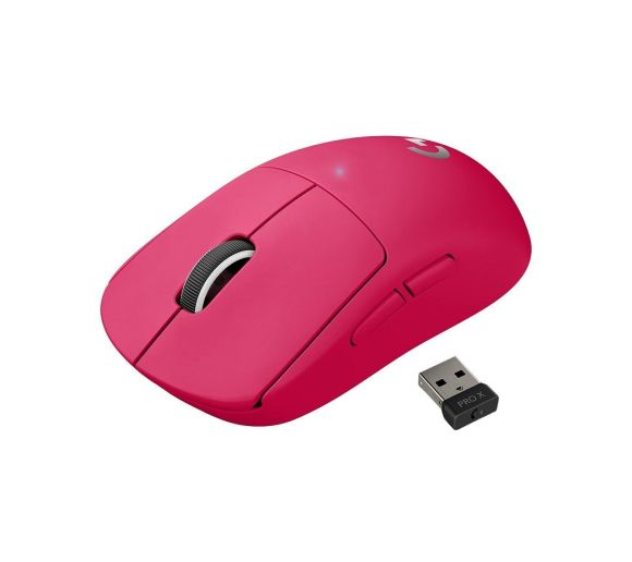 Logitech - Logitech G Pro X Superlight 2 LightSpeed Wireless Gaming Mouse, Magenta_0