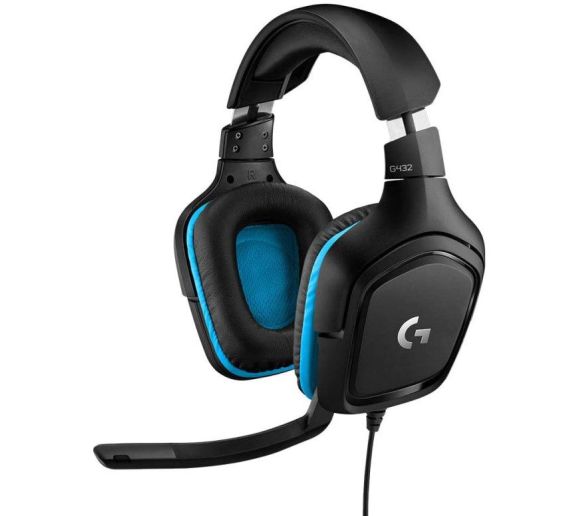 Logitech - Slušalice žične gaming Logitech G432 7.1 crno/plave 981-000770_0