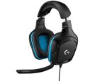 Logitech - Slušalice žične gaming Logitech G432 7.1 crno/plave 981-000770_small_0