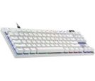Logitech - Tastatura žična gaming Logitech PRO X TKL RAPID bela 920-013242_small_0