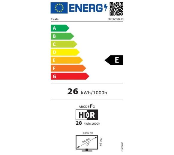 Tesla - TV TESLA LED 32E655BHS HD, Google TV Smart_1