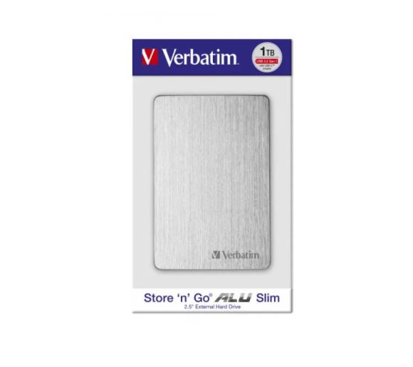 Verbatim - HDD E2.5" Verbatim 1TB USB 3.2 Store'n'Go 53663, Silver_3