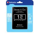 Verbatim - HDD E2.5" Verbatim 1TB USB 3.0 Store'n'Go 53023, Black_small_1