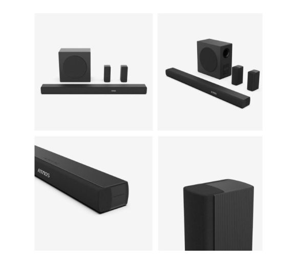 HISENSE - AX5100Q Dolby Atmos soundbar sa bežičnim subwooferom crni _0