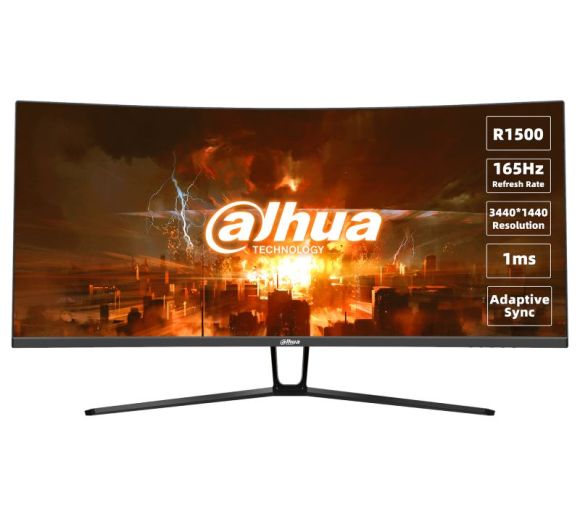 Dahua - 34 inča LM34-E330C UWQHD 3440x1440 VA 165 Hz zakrivljeni gaming monitor _0
