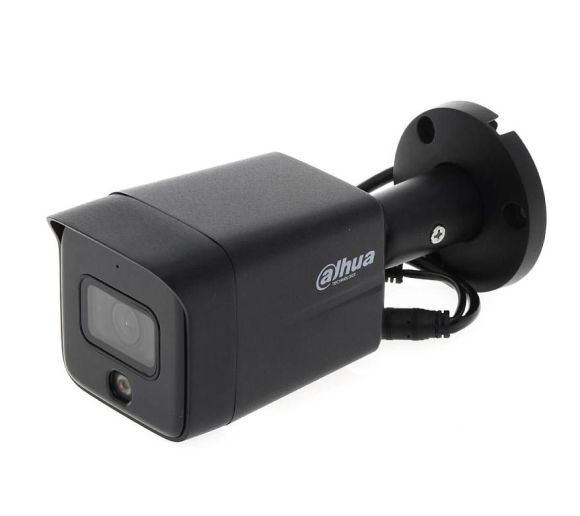 Dahua - IPC-HFW1839TC-A-IL-0280B-S6-BLACK 8MP Entry Smart Dual Light Fixed-focal Bullet Network kamera _0