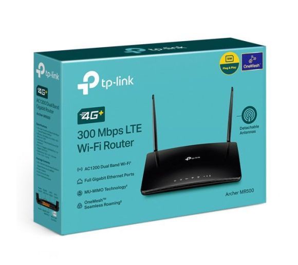 TP-Link - TP-Link Archer MR500 4G+ Ruter | AC1200 Gigabit SIM Slot |_2