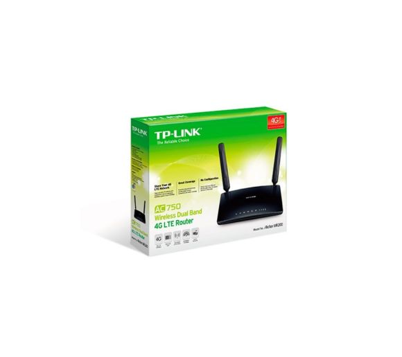 TP-Link - Bežicni ruter TP-LINK ARCHER MR200 Wi-Fi/AC750/433Mbps/300Mbps/4G LTE/SIM/1xWAN 3xLAN/2 antene_1