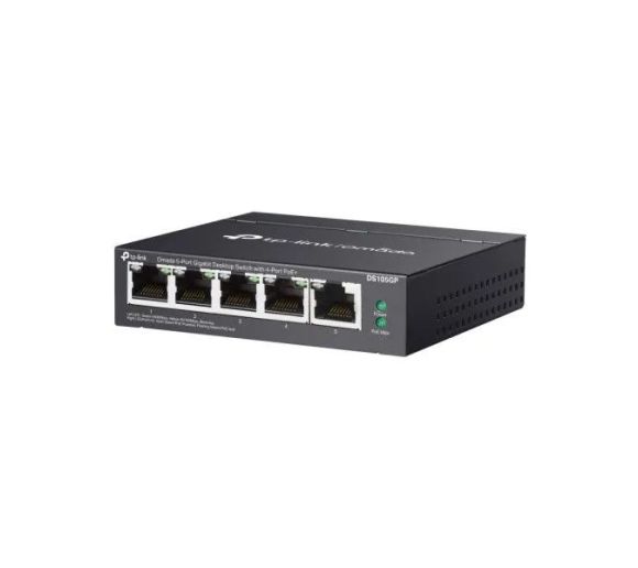 TP-Link - LAN Switch TP-Link DS105GP 5x1G/4PoE/65W_4