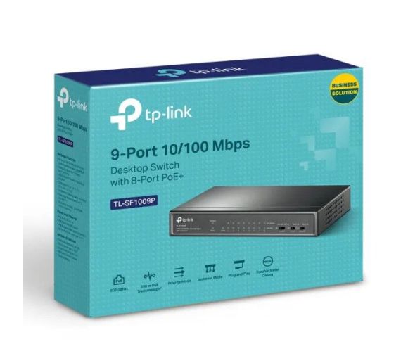 TP-Link - LAN Switch TP-LINK TL-SF1009P 9port 10/100Mbs/8 PoE_7