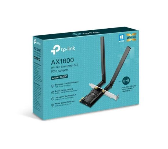 TP-Link - LAN MK PCI-E TP-Link Archer TX20E WiFi AX1800/Bluetooth 5.2_4