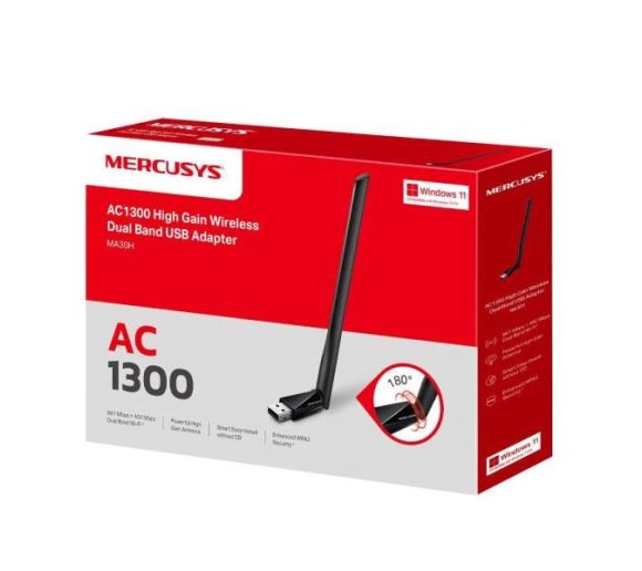 Mercusys - LAN MK Mercusys MA30H USB WiFi AC1300_1