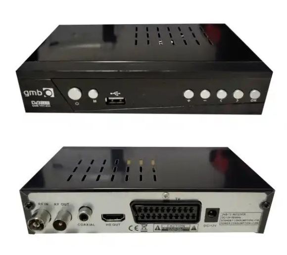 Gembird GMB-TDT-033 DVB-T2 Risiver | Full HD HDMI SCART PVR |_0