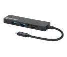 Manhattan - USB-C HUB 3port Manhattan 164948 3.2 G1/5Gbps/CR/Crni_small_0