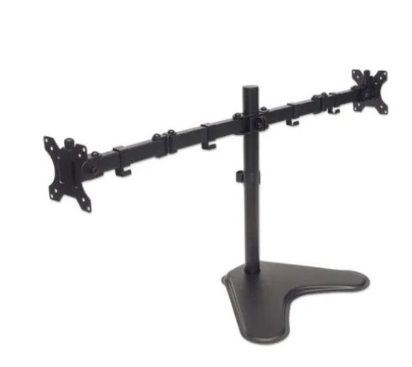 Manhattan - Stoni nosač za dva monitora Manhattan 461559 13"-32"_1