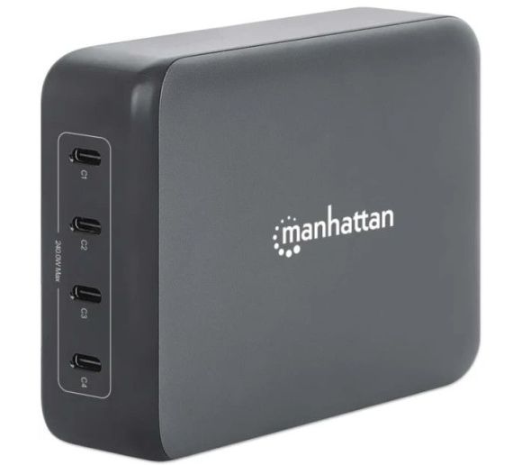 Manhattan - Manhattan 4-Port GaN USB Power Delivery Charging Station - 240 W / PD 3.1 102667_0