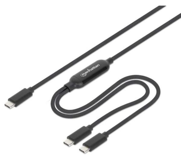 Manhattan - Manhattan Dual USB-C Charging Cable 100 W, 2 m 355810_0