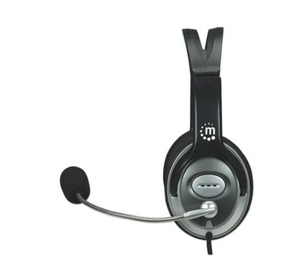 Manhattan - Slušalice sa mikrofonom Manhattan Classic 175555, black_3