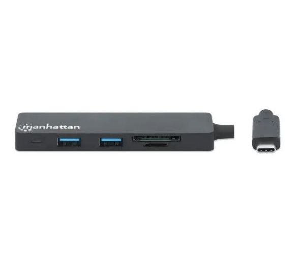 Manhattan - USB-C HUB 3port Manhattan 164948 3.2 G1/5Gbps/CR/Crni_2