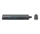Manhattan - USB-C HUB 3port Manhattan 164948 3.2 G1/5Gbps/CR/Crni_small_2