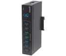 Manhattan - USB HUB 7port Manhattan 164405 USB 3.0/industrijski/na šinu_small_0