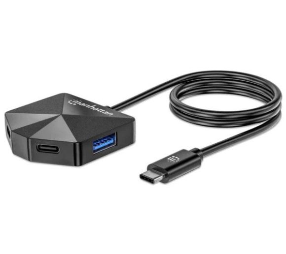 Manhattan - Manhattan 4-Port USB 3.0 Type-C / Type-A Combo Hub 2x2 181150_0