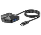 Manhattan - Manhattan 4-Port USB 3.0 Type-C / Type-A Combo Hub 2x2 181150_small_0