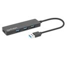 Manhattan - USB HUB 4port Manhattan 164900 3.2 G1/5Gbps/Crni_small_0