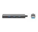 Manhattan - USB HUB 4port Manhattan 164900 3.2 G1/5Gbps/Crni_small_2
