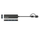 Manhattan - USB-C HUB 4port Manhattan 180863 3.2 G1+USB-C/5Gbps/Crni_small_1
