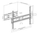 Manhattan - Nosač za TV zglobni Manhattan 462440 37"-80"_small_4