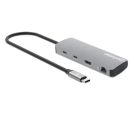 Manhattan - Docking station Manhattan 190459 9in1 USB-C - 1xHDMI/5xUSB/LAN/CR/PD 100W_small_1
