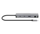 Manhattan - Docking station Manhattan 190459 9in1 USB-C - 1xHDMI/5xUSB/LAN/CR/PD 100W_small_4