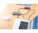 Manhattan - Docking station Manhattan 190459 9in1 USB-C - 1xHDMI/5xUSB/LAN/CR/PD 100W_small_6