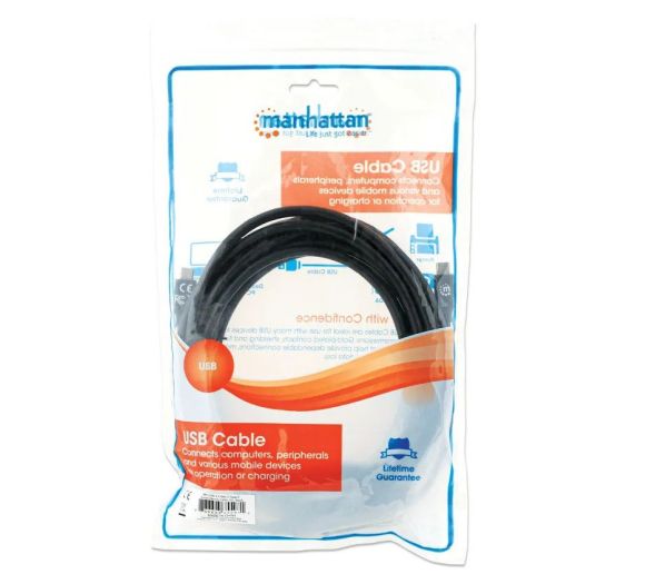 Manhattan - Kabl USB-C Manhattan 355971 M/M 3.2/10Gb/5m/Activ_5
