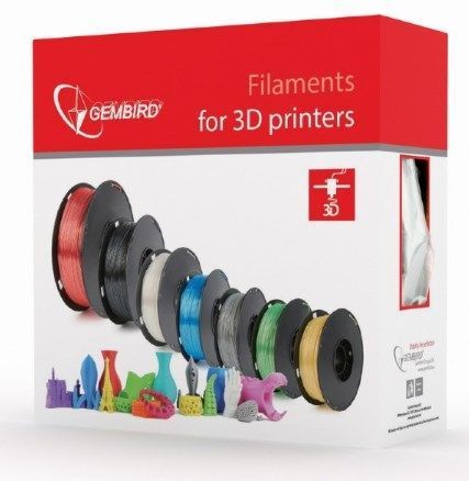 Gembird - Filament za 3D stampac 1,75mm kotur 1KG White_1
