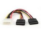 Gembird - Power Supply Internal Y-Splitter, 5.25in (Molex) to 2x SATA_small_0