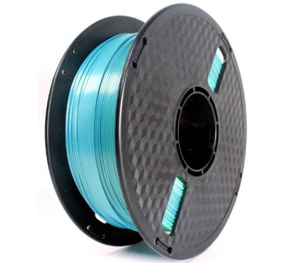 Gembird - 3DP-PLA-SK-01-BG PLA Svilenkasti duga Filament za 3D stampac 1.75mm, kotur 1KG blue/green_0