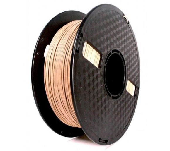 Gembird - 3DP-PLA-WD-01-NAT PLA Filament za 3D stampac 1.75mm, kotur 1KG wood natural_0