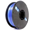 Gembird - 3DP-PLA-SK-01-ICE PLA Svilenkasti led Filament za 3D stampac 1.75mm, kotur 1KG Ice blue + dark blue_small_0