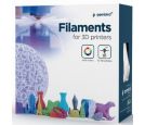 Gembird - 3DP-PLA-SK-01-ICE PLA Svilenkasti led Filament za 3D stampac 1.75mm, kotur 1KG Ice blue + dark blue_small_2