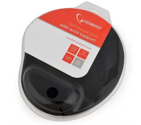Gembird - MP-GEL-BK Gembird podloga za misa sa gelom 260x220mm Black_0