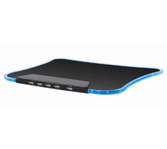 Gembird - MP-LED-4P Gembird Podloga za misa LED + 4USB-a 285x230x20mm_0